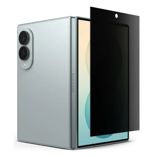 Ringke Easy Slide Privacy 360 privátne tvrdené sklo pre vonkajší displej Samsung Galaxy Z Fold 8, 2 ks - 4