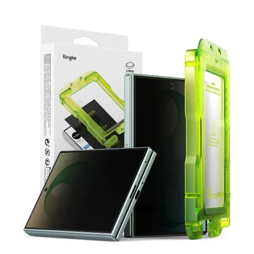 Ringke Easy Slide Privacy 360 privátne tvrdené sklo pre vonkajší displej Samsung Galaxy Z Fold 8, 2 ks - 1