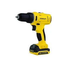 STANLEY SCD121S2K akumulátorový vŕtací skrutkovač, 12 V, 1,5 Ah, krútiaci moment 26 Nm, max. 1500 ot./min., max. 10 mm, LED svetlo, 2 akumulátory