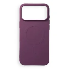 iPhone 17 Pro Max / 18 Pro Max tmavočerešňový silikónový kryt Silicone Mag Cover kompatibilný s MagSafe