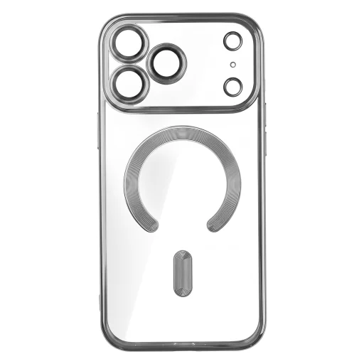  iPhone 17 Pro Max / 18 Pro Max ezüst TFO Color Chrome Mag TPU tok - 2