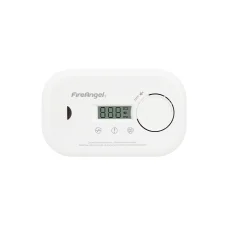 FireAngel FA6812-EU detektor oxidu uhoľnatého, vymeniteľná batéria, predpokladaná životnosť 10 rokov, LCD displej, biely