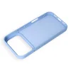  iPhone 17 Pro Max / 18 Pro Max világoskék szilikon Mag Cover tok, MagSafe (big hole) kompatibilis thumbnail