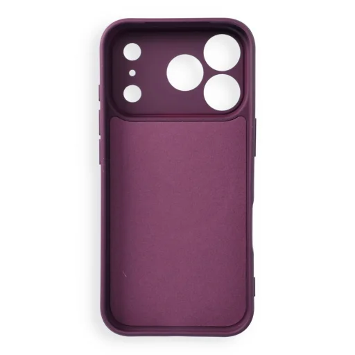 Apple iPhone 17 Pro / 18 Pro tmavo čerešňové silikónové puzdro Mag Cover, kompatibilné s MagSafe, s ochranou fotoaparátu - 6