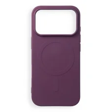 Apple iPhone 17 Pro / 18 Pro tmavočerešňový silikónový kryt Mag Cover, kompatibilný s MagSafe