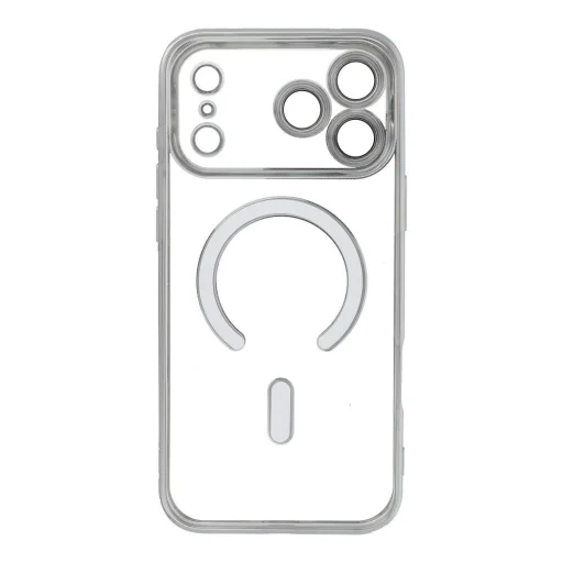  iPhone 17 Pro Max / 18 Pro Max ezüst Electro Mag Cover MagSafe-kompatibilis tok - 2