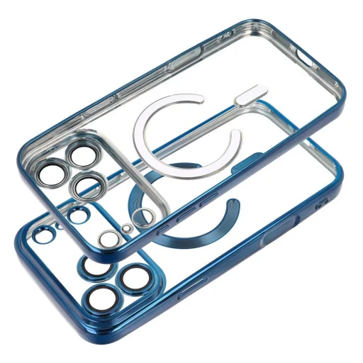 iPhone 17 Pro Max / 18 Pro Max tmavomodrý magnetický kryt Electro Mag Cover kompatibilný s MagSafe - 9