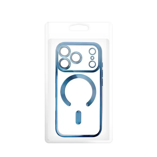 iPhone 17 Pro Max / 18 Pro Max tmavomodrý magnetický kryt Electro Mag Cover kompatibilný s MagSafe - 12