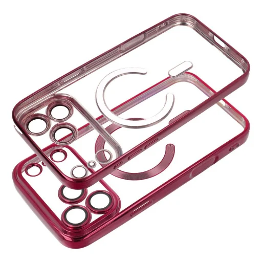 iPhone 17 Pro Max / 18 Pro Max tmavočerešňové puzdro Electro Mag Cover kompatibilné s MagSafe - 2