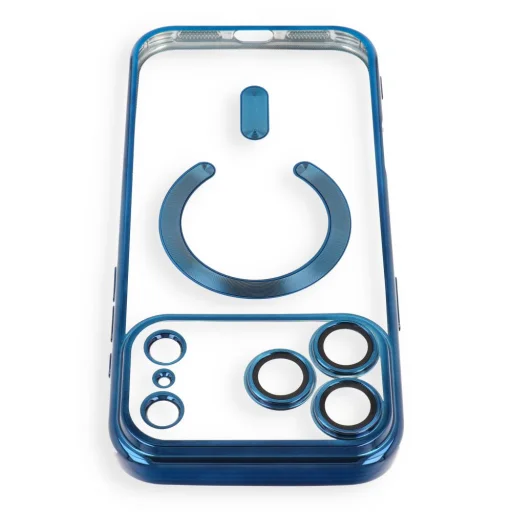 Apple iPhone 17 Pro / 18 Pro námornícka modrá Electro Mag Cover puzdro, kompatibilné s MagSafe - 6