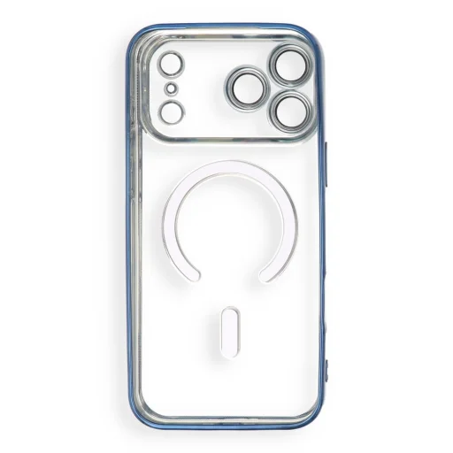 Apple iPhone 17 Pro / 18 Pro námornícka modrá Electro Mag Cover puzdro, kompatibilné s MagSafe - 3