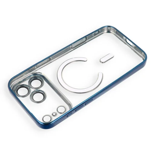 Apple iPhone 17 Pro / 18 Pro námornícka modrá Electro Mag Cover puzdro, kompatibilné s MagSafe - 5