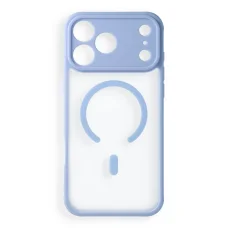 iPhone 17 Pro Max / 18 Pro Max modré puzdro Full Matte Mag Cover kompatibilné s MagSafe