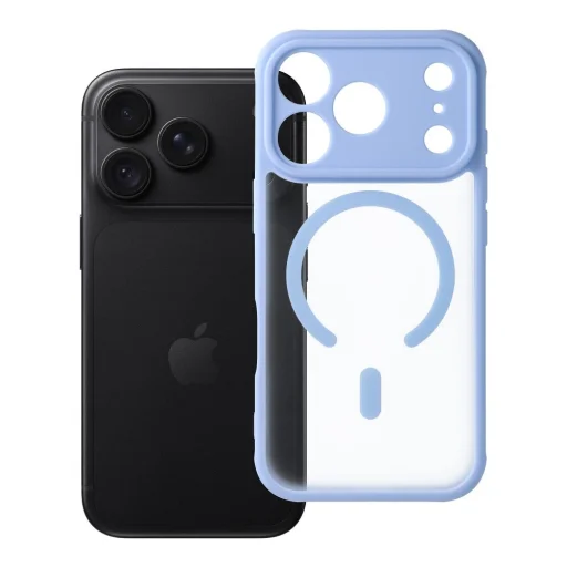 iPhone 17 Pro / 18 Pro Full Matte Mag MagSafe-kompatibilis tok, kék - 3
