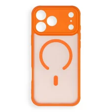 iPhone 17 Pro Max / 18 Pro Max oranžové Full Matte Mag puzdro kompatibilné s MagSafe
