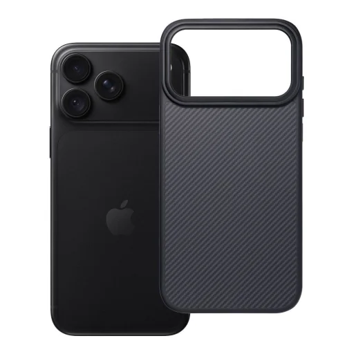 Apple iPhone 17 Pro Max / 18 Pro Max čierne puzdro Carbon Elite Mag MagSafe - 7