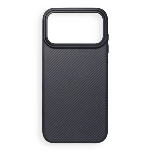 Apple iPhone 17 Pro Max / 18 Pro Max čierne puzdro Carbon Elite Mag MagSafe - 1