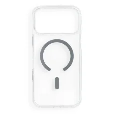 iPhone 17 Pro Max / 18 Pro Max sivé puzdro Drop Glue Colorful Ring Mag Cover, kompatibilné s MagSafe