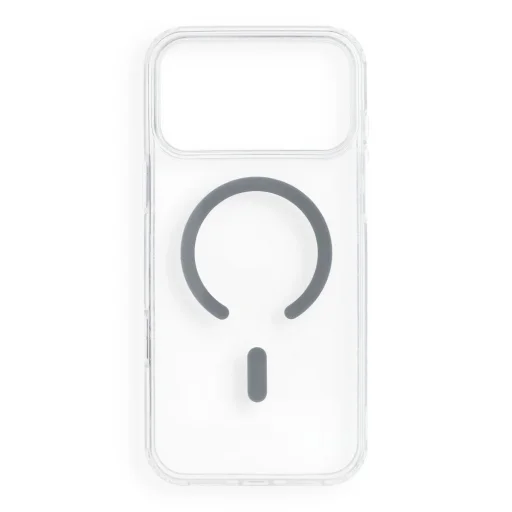 iPhone 17 Pro Max / 18 Pro Max sivé puzdro Drop Glue Colorful Ring Mag Cover, kompatibilné s MagSafe - 1