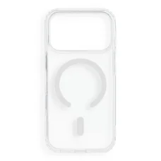 iPhone 17 Pro / 18 Pro biely Drop Glue Colorful Ring Mag Cover puzdro kompatibilné s MagSafe