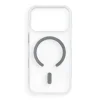 iPhone 17 Pro / 18 Pro sivé puzdro Drop Glue Colorful Ring Mag Cover thumbnail