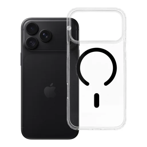 iPhone 17 Pro Max / 18 Pro Max čierne puzdro Drop Glue Colorful Ring Mag Cover, kompatibilné s MagSafe - 6
