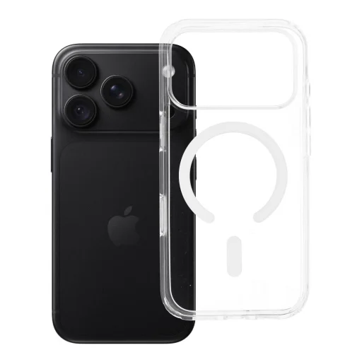  Apple iPhone 17 Pro / 18 Pro Forcell F-Protect Clear Hybrid Premium átlátszó tok MagSafe kompatibilitással - 12