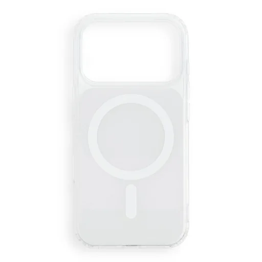 iPhone 17 Pro / 18 Pro biely Clear Fusion Mag Cover kryt kompatibilný s MagSafe - 1