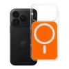  iPhone 17 Pro / 18 Pro narancssárga Clear Fusion Mag Cover MagSafe-kompatibilis tok thumbnail