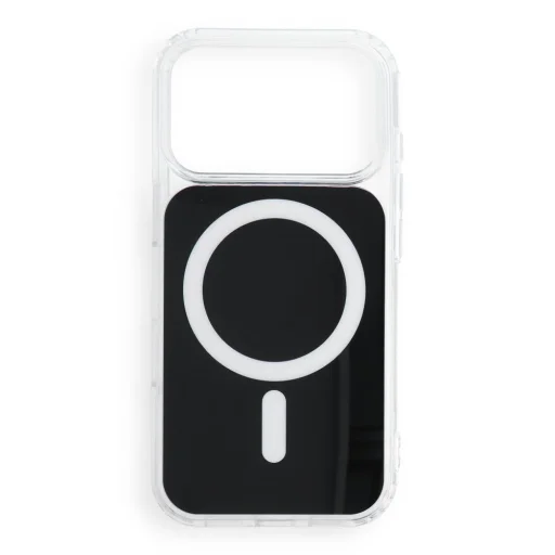 iPhone 17 Pro / 18 Pro čierne puzdro Clear Fusion Mag Cover kompatibilné s MagSafe - 1