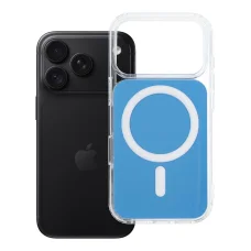 iPhone 17 Pro / 18 Pro svetlomodré puzdro Clear Fusion Mag MagSafe