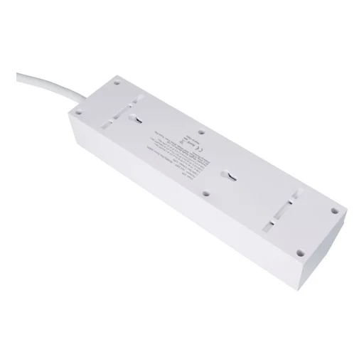 E59 biely predlžovací prívod s 3 zásuvkami, USB-A a 2 USB-C portmi, 3680 W, 1,5 m - 3
