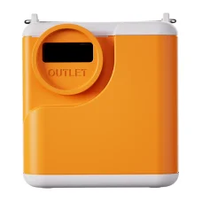 Flextail Nano Pump 5C2 prenosná pumpa a kempingové svietidlo, oranžová