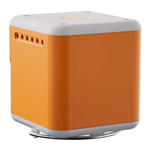 Flextail Nano Pump 5C2 prenosná pumpa a kempingové svietidlo, oranžová - 2