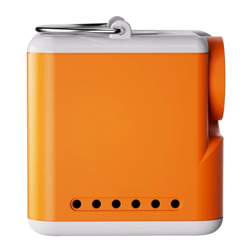 Flextail Nano Pump 5C2 prenosná pumpa a kempingové svietidlo, oranžová - 3