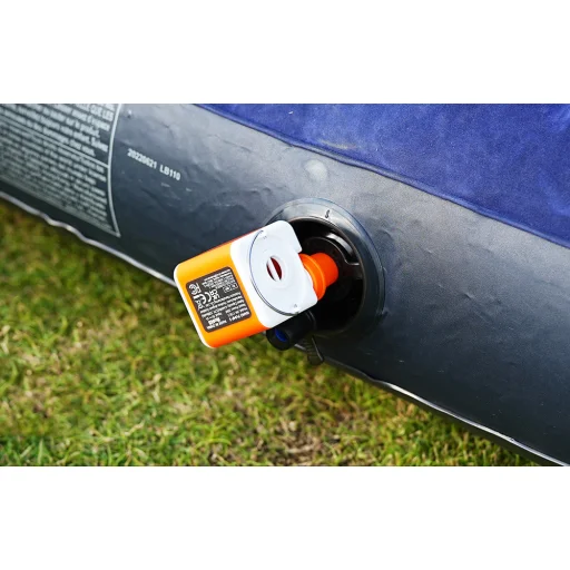 Flextail Nano Pump 5C2 prenosná pumpa a kempingové svietidlo, oranžová - 5
