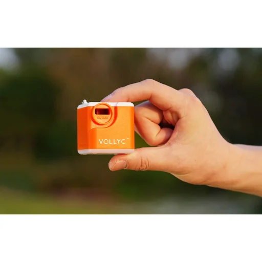 Flextail Nano Pump 5C2 prenosná pumpa a kempingové svietidlo, oranžová - 7