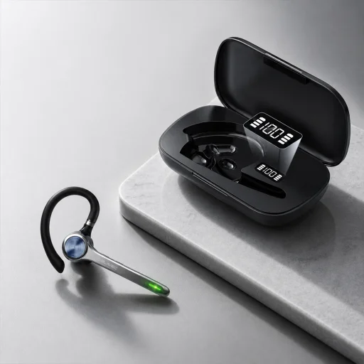 Blavec Talk 1 Multipoint (BHTA1-B) čierne Bluetooth slúchadlo - 6