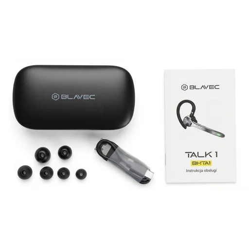 Blavec Talk 1 Multipoint (BHTA1-B) čierne Bluetooth slúchadlo - 7