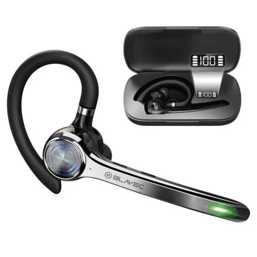 Blavec Talk 1 Multipoint (BHTA1-B) čierne Bluetooth slúchadlo - 2