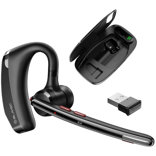 Blavec Legend 5 Multipoint Bluetooth headset čierny (BHLE5-B) - 2