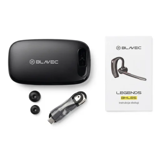 Blavec Legend 5 Multipoint Bluetooth headset čierny (BHLE5-B) - 9