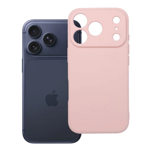 iPhone 17 Pro / 18 Pro svetloružové mäkké silikónové puzdro - 2