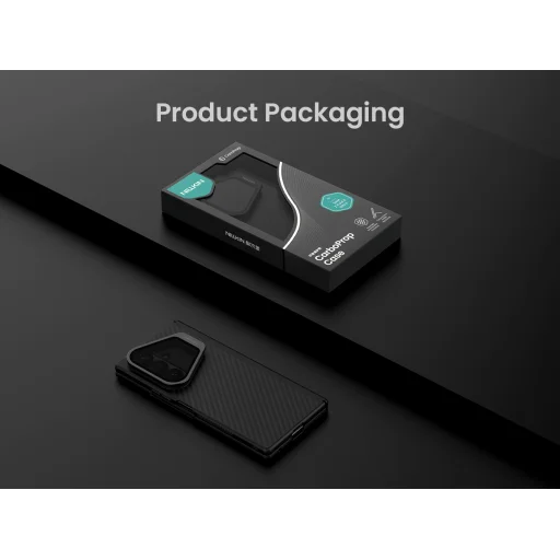 Samsung Galaxy Z Fold 8 Ultra čierne Nillkin CarboProp aramidové magnetické puzdro - 11