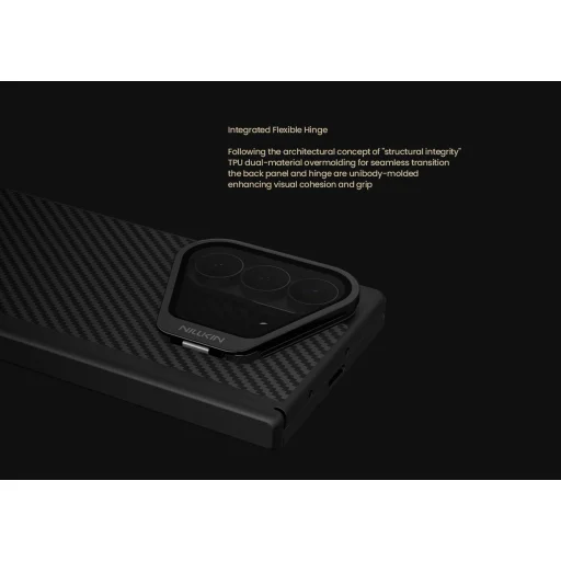 Samsung Galaxy Z Fold 8 Ultra čierne Nillkin CarboProp aramidové magnetické puzdro - 6