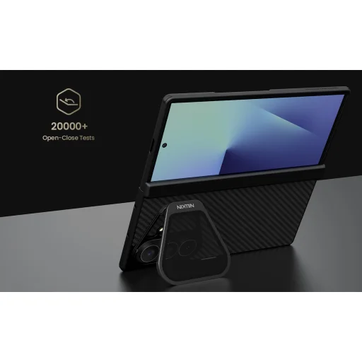 Samsung Galaxy Z Fold 8 Ultra čierne Nillkin CarboProp aramidové magnetické puzdro - 9