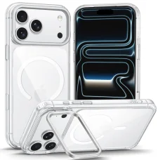 iPhone 17 Pro Max / 18 Pro Max Tech-Protect MagStand MagSafe CC priehľadné puzdro
