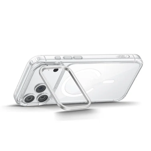 iPhone 17 Pro Max / 18 Pro Max Tech-Protect MagStand MagSafe CC priehľadné puzdro - 3