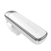 Bezdrôtové jednostranné slúchadlo (potlačenie okolitého hluku, Bluetooth 6.0, 130 mAh) Hoco E201 biele thumbnail