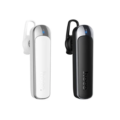 Bezdrôtové jednostranné slúchadlo (potlačenie okolitého hluku, Bluetooth 6.0, 130 mAh) Hoco E201 biele - 3